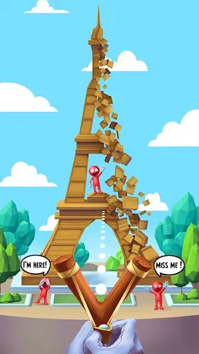 Скриншот 2 — Slingshot Smash: Разрушение