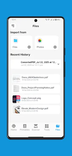 Скриншот 8 — Принтер и Сканер :Printer App