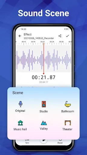 Скриншот 5 — Диктофон и голосовые заметки
