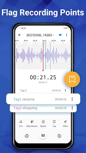 Скриншот 7 — Диктофон и голосовые заметки