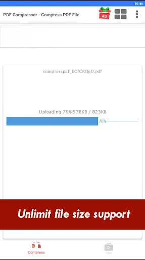 Скриншот 3 — Сжать PDF-файл