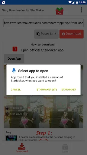 Скриншот 3 — Sing Downloader for Starmaker