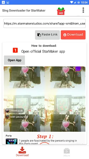 Скриншот 6 — Sing Downloader for Starmaker