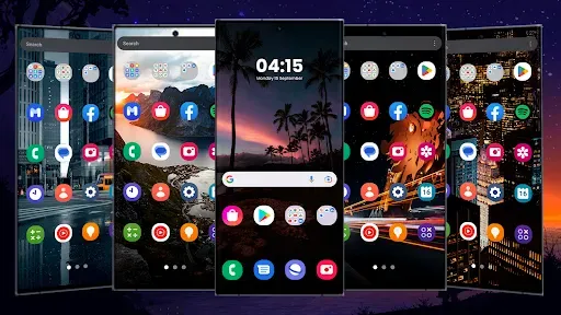 Скриншот 2 — Samsung Galaxy s24 Launcher