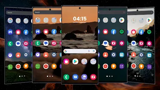 Скриншот 3 — Samsung Galaxy s24 Launcher