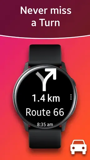 Скриншот 1 — Navigation Pro: Maps on Watch