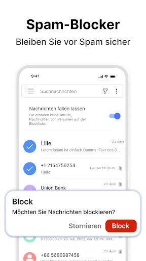 Скриншот 6 — SMS Textnachrichten - Messages