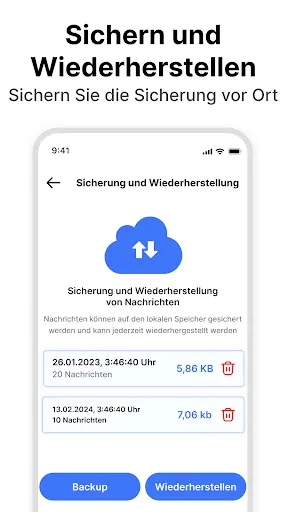 Скриншот 7 — SMS Textnachrichten - Messages