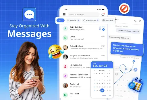 Скриншот 1 — Messages