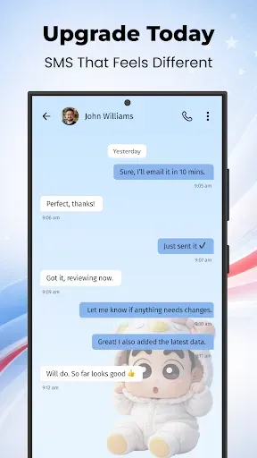 Скриншот 2 — Messages Pro: SMS Messaging