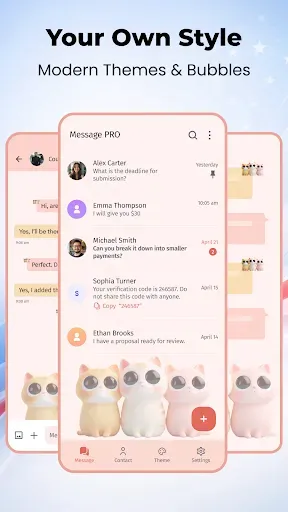 Скриншот 6 — Messages Pro: SMS Messaging