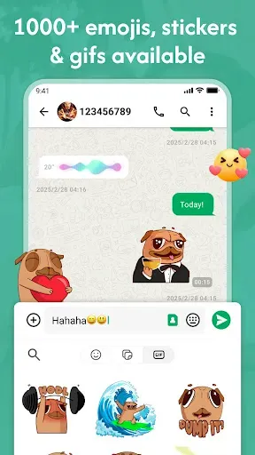 Скриншот 2 — Message One: SMS + Мессенджеры