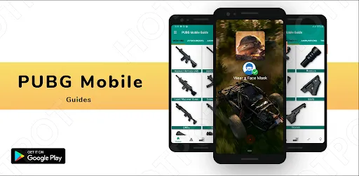 Скриншот 1 — Guide for PUBG Mobile