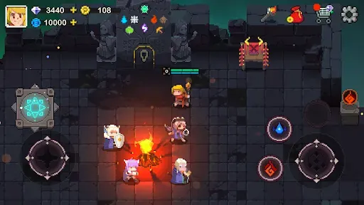 Скриншот 1 — Elemental Dungeon: Roguelike