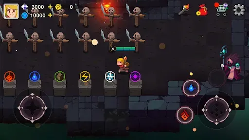 Скриншот 2 — Elemental Dungeon: Roguelike