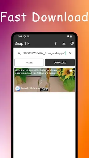 Скриншот 1 — WeSaver: No Watermark Download