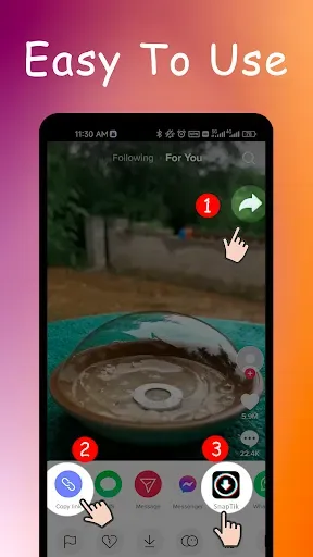 Скриншот 2 — WeSaver: No Watermark Download