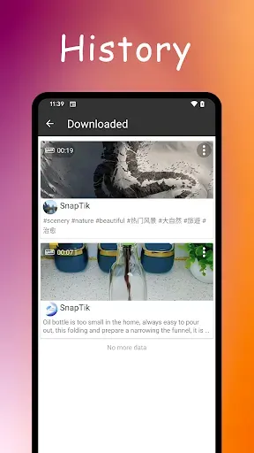 Скриншот 3 — WeSaver: No Watermark Download