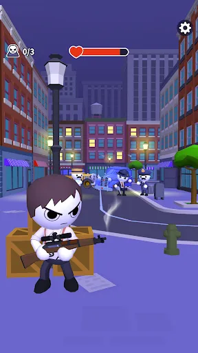 Скриншот 2 — Mafia Sniper: Снайпер-шутер 3D