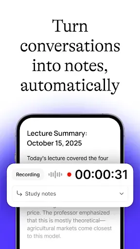 Скриншот 6 — Fabric: AI Notes, Files, Ideas
