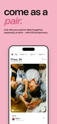 Скриншот 5 — Nymph: Open-Minded Dating App