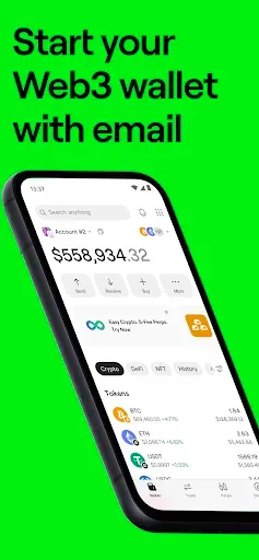 Скриншот 1 — OneKey Wallet: Bitcoin & Web3