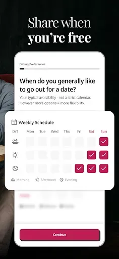 Скриншот 2 — Hunch Dating App: Vibe & Meet
