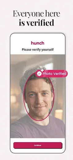 Скриншот 4 — Hunch Dating App: Vibe & Meet