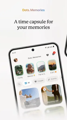 Скриншот 1 — Dots Memories: your story