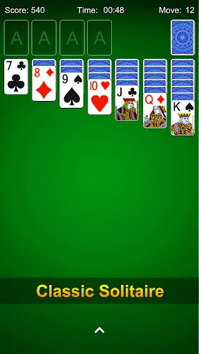 Скриншот 2 — Solitaire - Classic Card Game