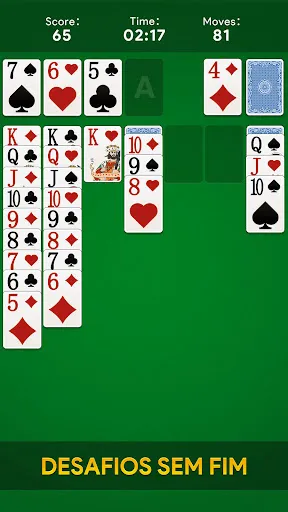 Скриншот 2 — Jogo de Cartas Solitário
