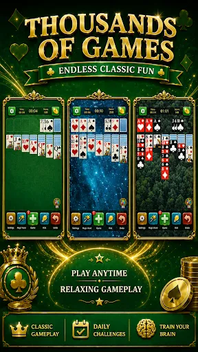 Скриншот 3 — Solitaire - Classic Card Games