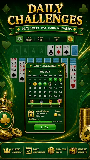 Скриншот 5 — Solitaire - Classic Card Games
