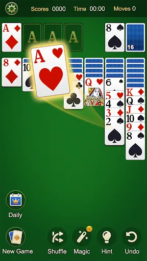 Скриншот 1 — Пасьянс Классик -Solitaire