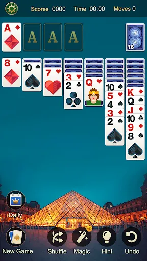 Скриншот 2 — Пасьянс Классик -Solitaire