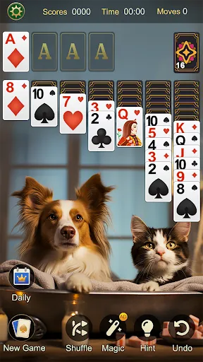 Скриншот 3 — Пасьянс Классик -Solitaire