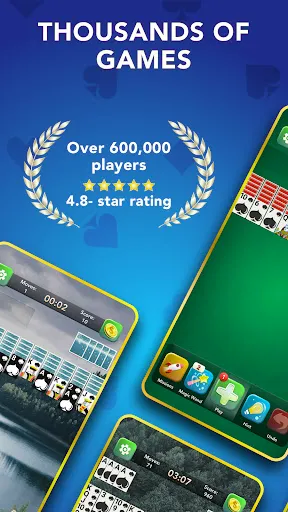 Скриншот 2 — Spider Solitaire Classic Game