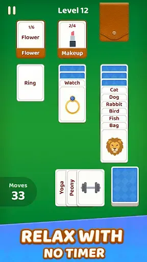 Скриншот 1 — Soliword: Solitaire Link Word