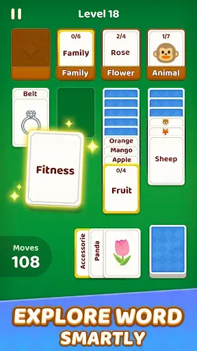 Скриншот 2 — Soliword: Solitaire Link Word