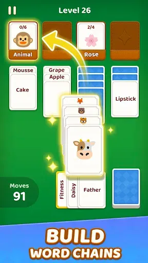 Скриншот 3 — Soliword: Solitaire Link Word