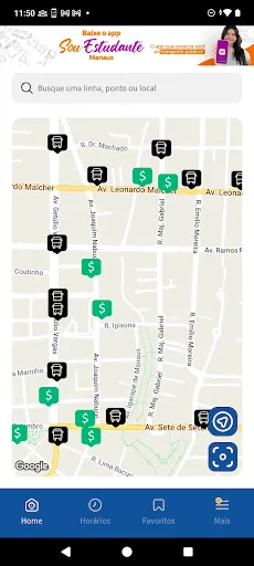 Скриншот 2 — Cadê Meu Ônibus - Manaus