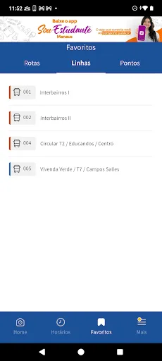 Скриншот 5 — Cadê Meu Ônibus - Manaus