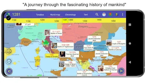 Скриншот 1 — World History Atlas