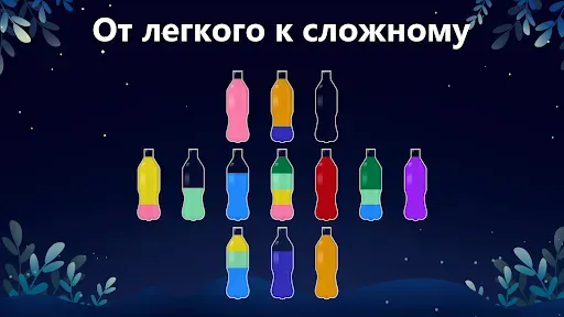 Скриншот 6 — Пазл Water Sort- Цветная сода