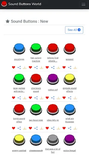 Скриншот 2 — 400 Sound Buttons