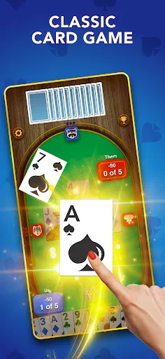 Скриншот 1 — Spades - Classic Card Game