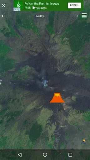 Скриншот 2 — 3D Earthquakes Map & Volcanoes