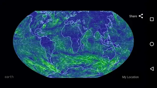 Скриншот 7 — Wind Map Hurricane Tracker, 3D