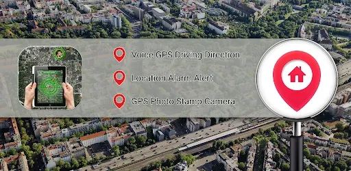 Скриншот 1 — Voice GPS & Driving Direction