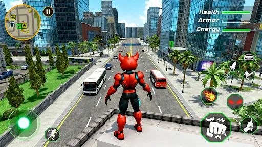 Скриншот 1 — Speed Monster: City Chaos
